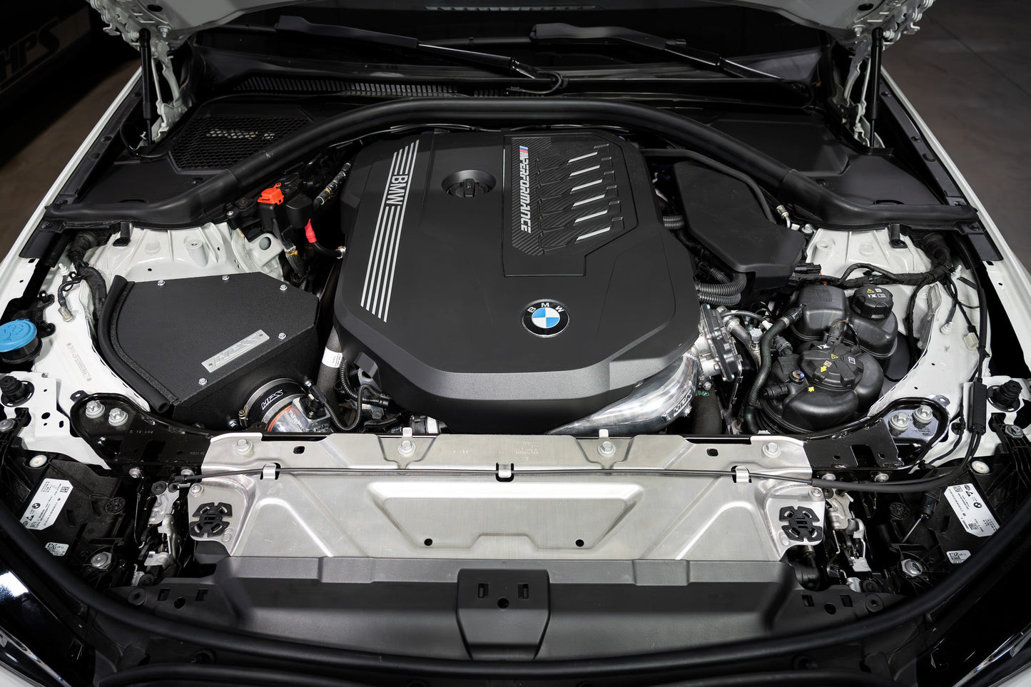 HPS Performance Air Intake Kit with Heat Shield 2021-2024 BMW M440i 3.0L Turbo B58 G22 G23 G26, 827-771
