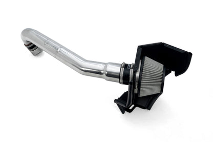 HPS Performance Air Intake Kit with Heat Shield, 2021-2025 BMW M4 G82 G83 3.0L Turbo, Polished 827-772P