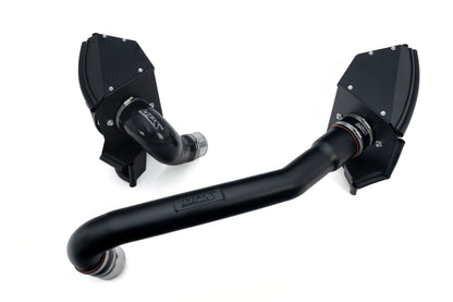 HPS Performance Air Intake Kit with Heat Shield, 2021-2025 BMW M3 G80 3.0L Turbo, Black 827-772WB