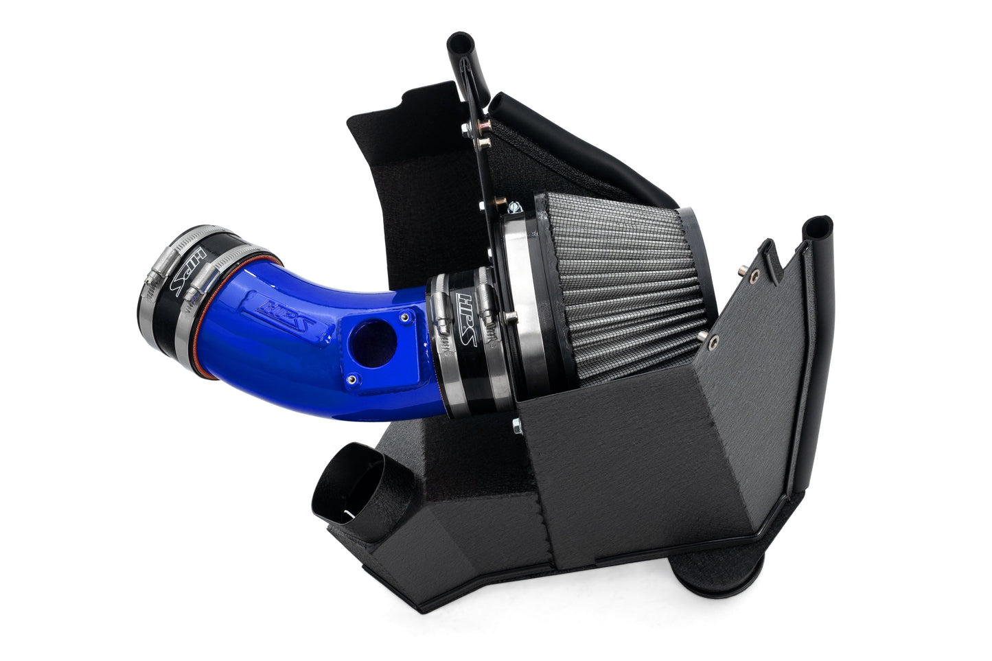 HPS Performance Air Intake Kit with Heat Shield, 2021-2025 Acura TLX Type S 3.0L Turbo, Blue 827-783BL