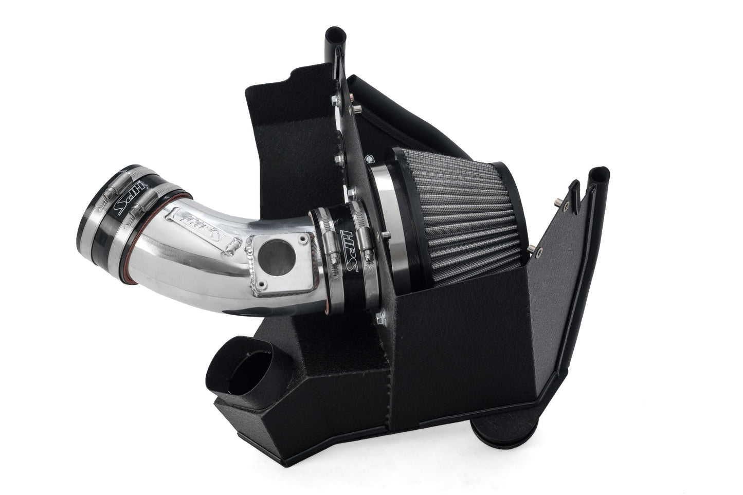 HPS Performance Air Intake Kit with Heat Shield, 2021-2025 Acura TLX Type S 3.0L Turbo, Polished 827-783P