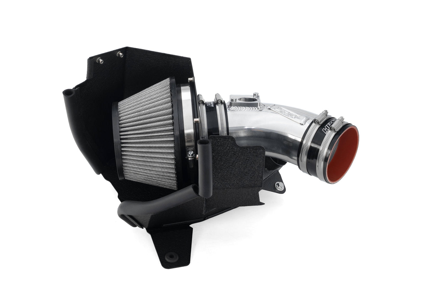 HPS Performance Air Intake Kit with Heat Shield, 2021-2025 Acura TLX Type S 3.0L Turbo, Polished 827-783P