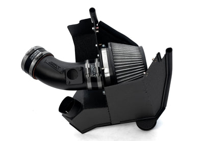 HPS Performance Air Intake Kit with Heat Shield, 2021-2025 Acura TLX Type S 3.0L Turbo, Black 827-783WB