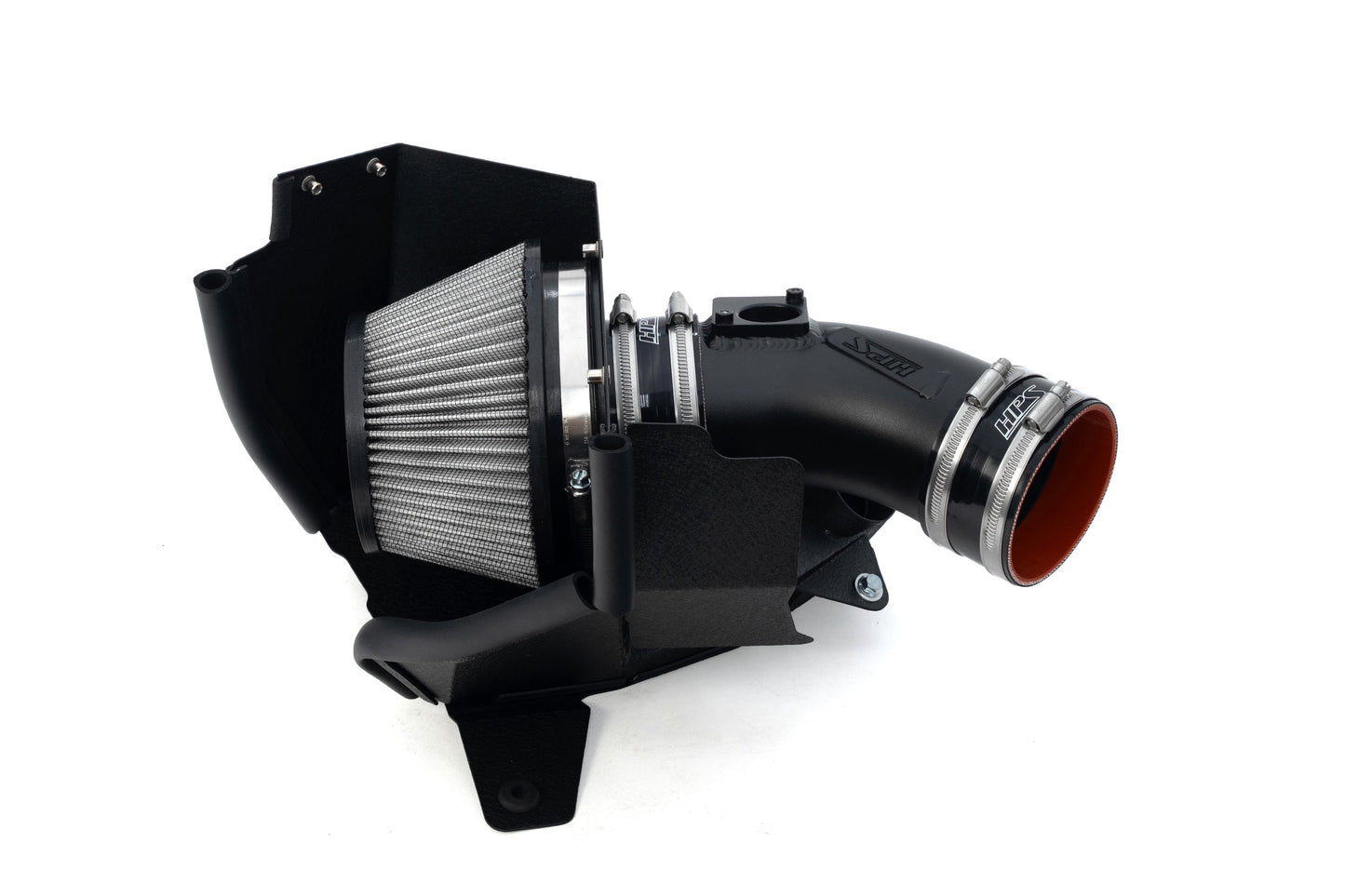 HPS Performance Air Intake Kit with Heat Shield, 2021-2025 Acura TLX Type S 3.0L Turbo, Black 827-783WB
