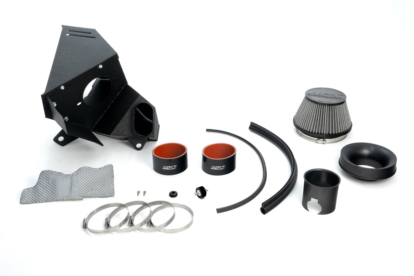 HPS Performance Air Intake Kit with Heat Shield, 2021-2025 Acura TLX Type S 3.0L Turbo, Polished 827-783P