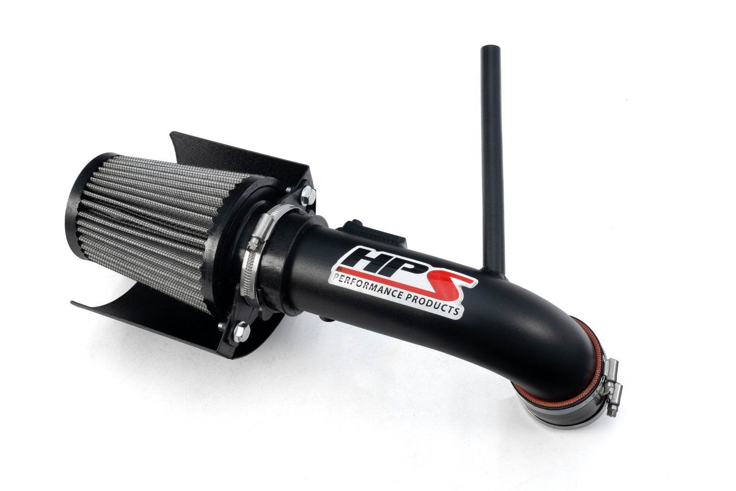 HPS Performance Products Air Intake Kit with Heat Shield, 2010-2015 Toyota Prius 1.8L, Black 827-784WB