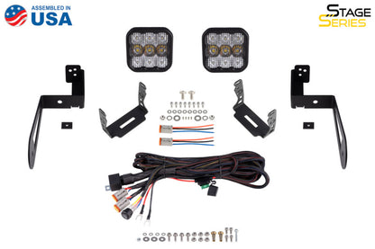 Diode Dynamics 07-18 Jeep JK Wrangler SS5 Bumper LED Pod Light Kit - Sport Yellow Combo DD7284 DD7284 User 7