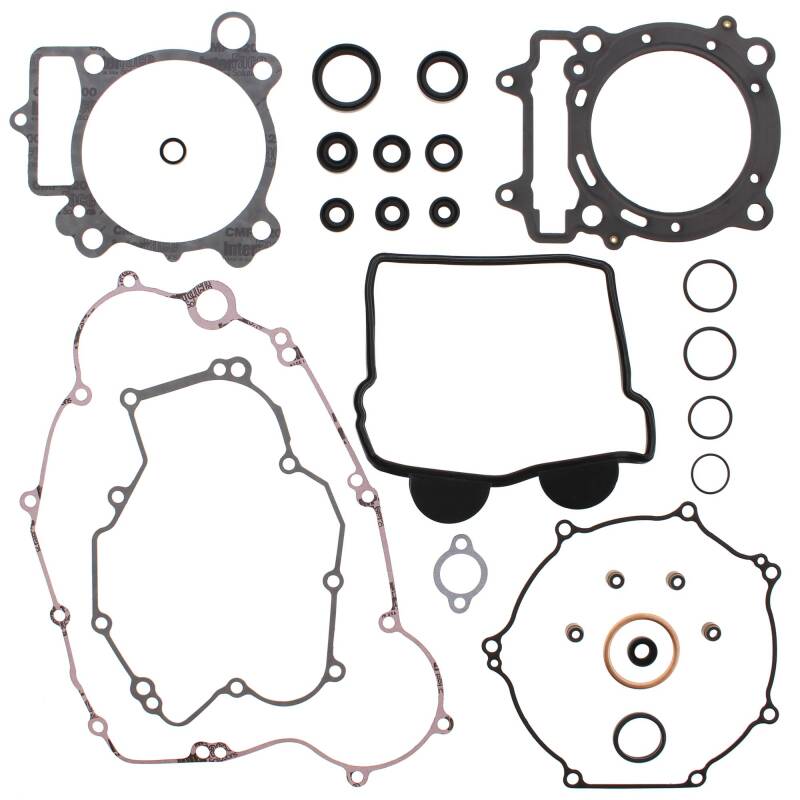 Vertex Pistons Vertex Gaskets 08-09 Kawasaki KLX450R Complete Gasket Kit w/ Oil Seals 811480 811480 Photo - Primary