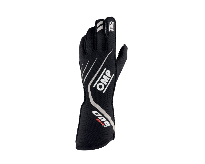 OMP One Evo X Gloves Black - Size L (Fia 8856-2018) IB0-0771-A01-071-L IB0-0771-A01-071-L Photo - Primary