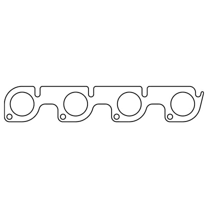 Cometic Exhaust Gasket Pair Material: Armor Clad Thickness: .064in C5355-064 Photo - Primary