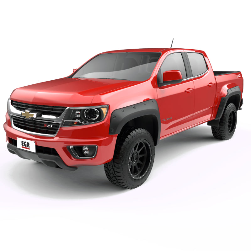 EGR 15+ Chevy Colorado 5ft Bed Bolt-On Look Fender Flares - Set - Matte 791395 791395 Photo - Primary