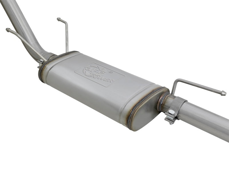 aFe Mach Force-Xp 2-1/2 in 304 Stainless Steel Cat-Back Exhaust w/Polished 49-46042-P Photo - Unmounted
