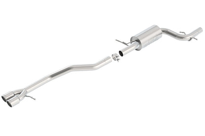 Borla 12 Volkswagen Jetta GLI Sedan 2.0L 4cyl SS Catback Exhaust 140472 140472 Photo - Primary