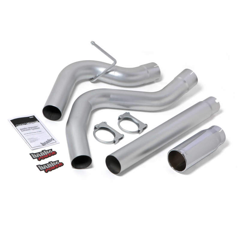 Banks Power 14-15 Dodge Ram 1500 3.0L Diesel Monster Exhaust Sys - SS Single Exhaust w/ Chrome Tip 48601 48601 Photo - Primary