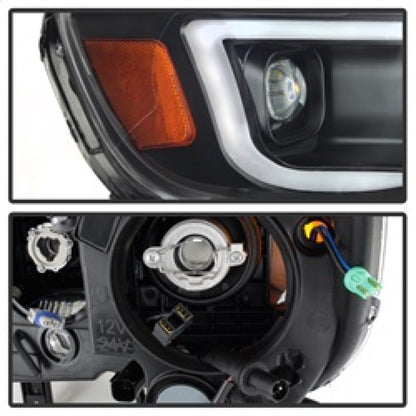 SPYDER xTune Chevy Colorado 15-17 Halogen Only Projector Headlights - DRL - Black PRO-JH-CCO04-LBDRL-BK 9039287 9039287 Photo - Unmounted