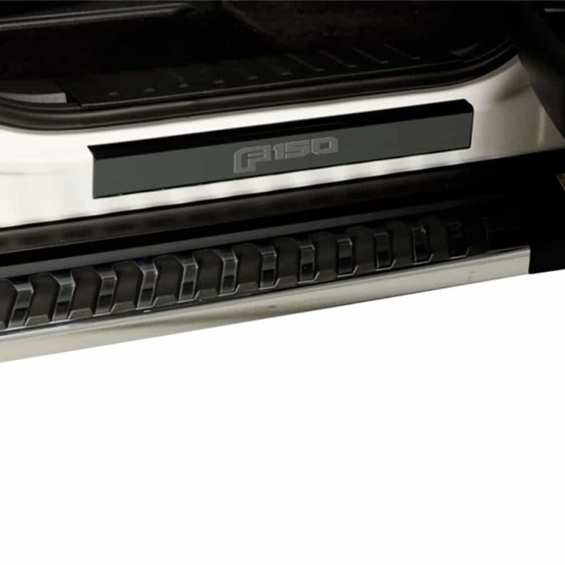 Putco Ford Black Platinum Door Sills - Regular Cab & Super Cab ( 2 PCs ) 95145BPFD Photo - Primary
