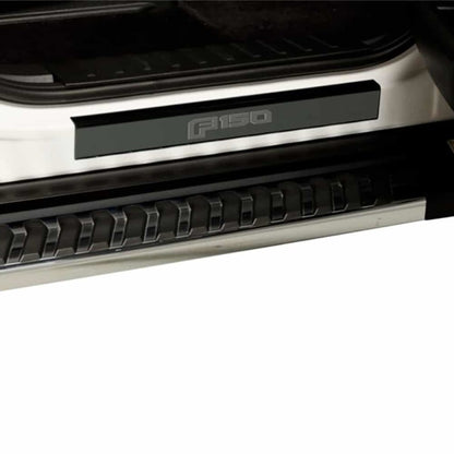 Putco Ford Black Platinum Door Sills - Regular Cab & Super Cab ( 2 PCs ) 95145BPFD Photo - Primary