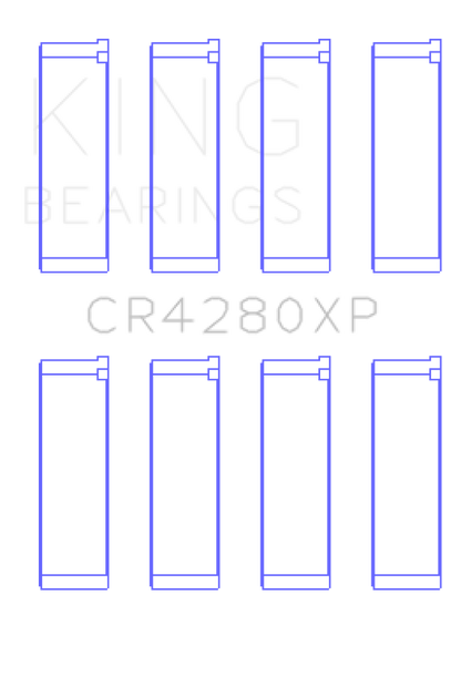 King Engine Bearings King Subaru WRX/STi EJ20/EJ22/EJ25 48mm Rod (Size STD) Performance Rod Bearing Set CR4280XP CR4280XP Photo - Primary