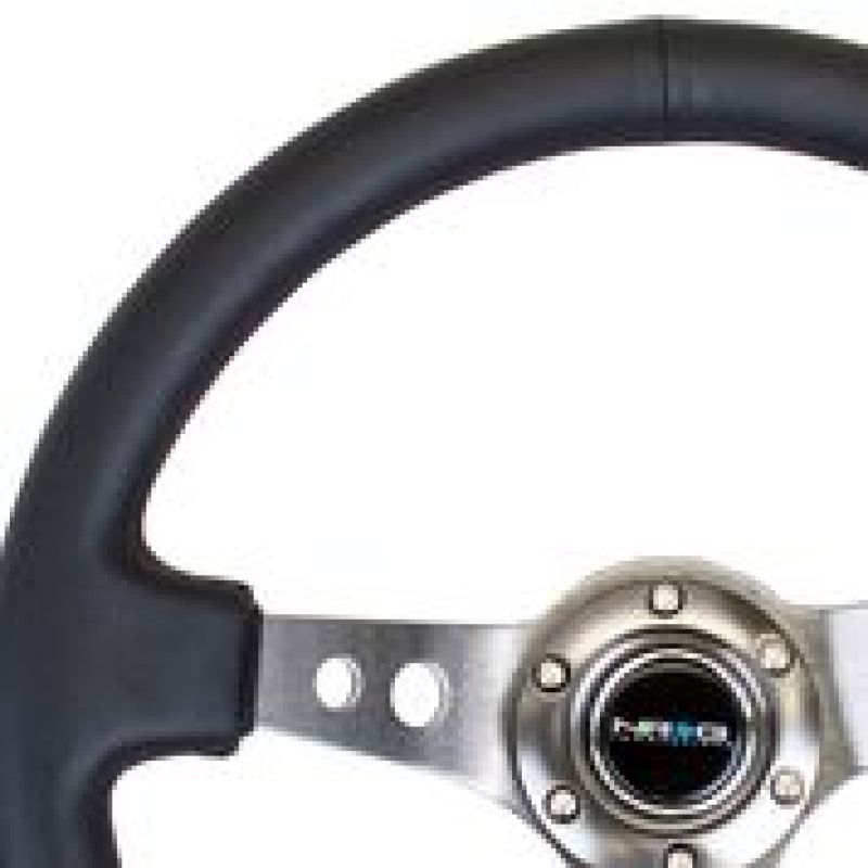 NRG Reinforced Steering Wheel - 350mm Sport Steering Wheel (3" Deep) RST-006GM User 1