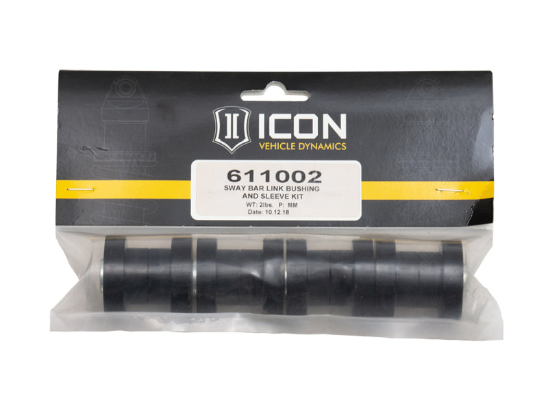 ICON Sway Bar Link Bushing & Sleeve Kit 611002 611002 Photo - Primary