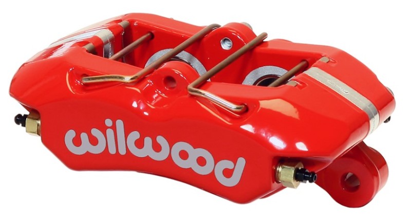 Wilwood Caliper-Forged Dynapro 4 5.25in Mount-Red-Universal 1.38/1.38in Pistons .81in Disc 120-16190-RD 120-16190-RD User 1