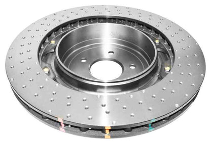 DBA 15-20 Ford Mustang GT (w/Performance Package) Rear 5000 Series Drilled Rotor w/Black Hat 52165BLKXD 52165BLKXD Photo - out of package