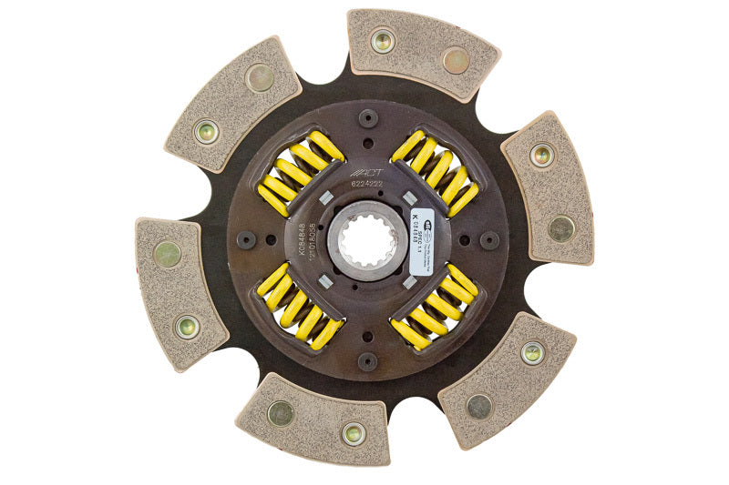 ACT 6-Puck Sprung Hub Race Disc Chevrolet Cavalier Z24 L4 95-95 6224222 Photo - Primary