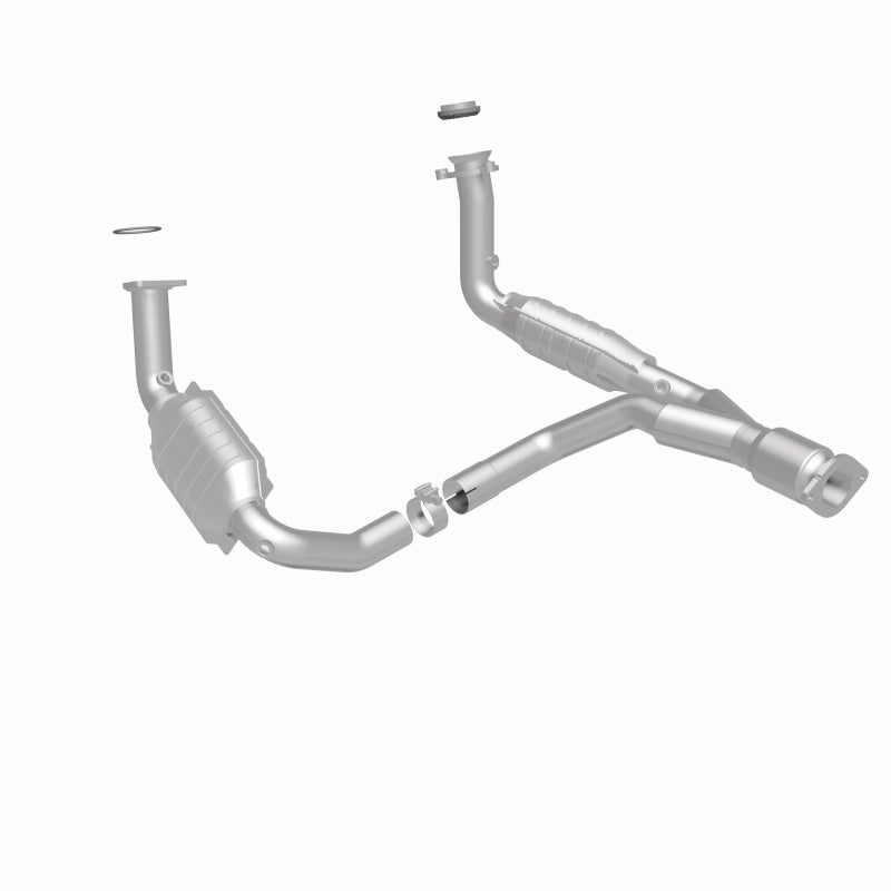 MagnaFlow HM Grade Federal / EPA Compliant Direct-Fit Catalytic Converter 93496 360 Degree Image Set
