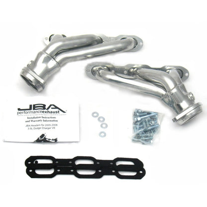 JBA 05-10 Chrysler 3.5L V6 1-5/8in Primary Silver Ctd Cat4Ward Header 1920SJS 1920SJS Photo - Primary
