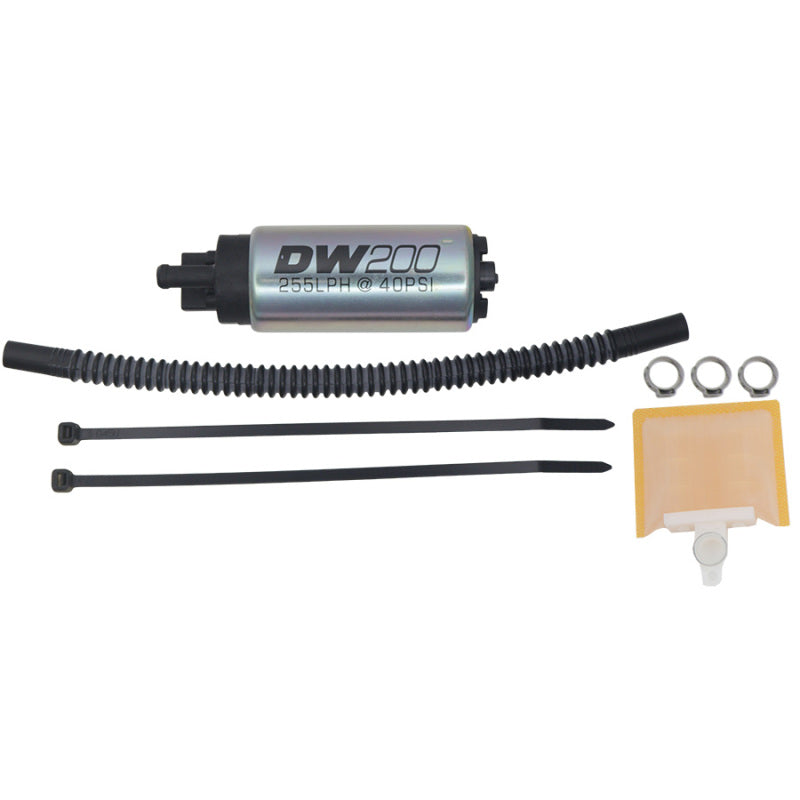 DeatschWerks DW DW200 Fuel Pumps w/Unv Kits Fuel Delivery Fuel Pumps main image