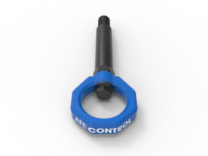 aFe Control Rear Tow Hook Blue BMW F-Chassis 2/3/4/M 450-502002-L 450-502002-L Photo - Unmounted