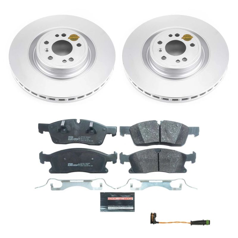 Power Stop 2016 Mercedes-Benz GLE300d Front Euro-Stop Brake Kit ESK6883 ESK6883 Photo - Primary