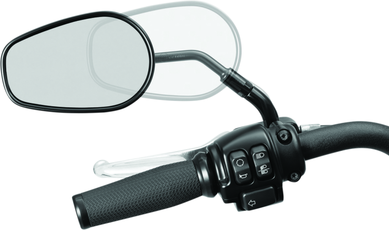 Kuryakyn Mirror Stem 3in Outward Extenders Black 1216 1216 User 1