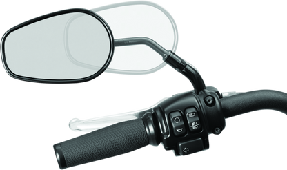 Kuryakyn Mirror Stem 3in Outward Extenders Black 1216 1216 User 1