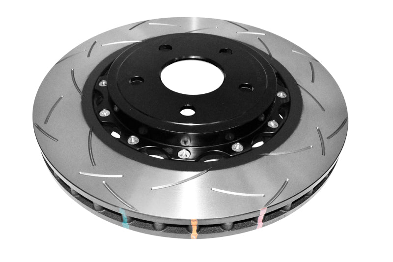 DBA 06-10 Jeep Grand Cherokee SRT8 5000 Series Uni-Directional Slotted Front Rotor w/Black Hat 52532BLKS 52532BLKS Photo - out of package