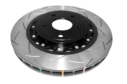DBA 06-10 Jeep Grand Cherokee SRT8 5000 Series Uni-Directional Slotted Front Rotor w/Black Hat 52532BLKS 52532BLKS Photo - out of package