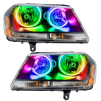 ORACLE Lighting Oracle 08-14 Dodge Avenger RT SMD HL - Black - ColorSHIFT w/ Simple Controller 8101-504 8101-504 User 4