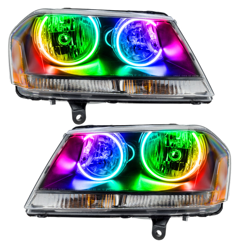 ORACLE Lighting Oracle 08-14 Dodge Avenger RT SMD HL - Black - ColorSHIFT w/o Controller 8101-334 8101-334 Photo - Primary
