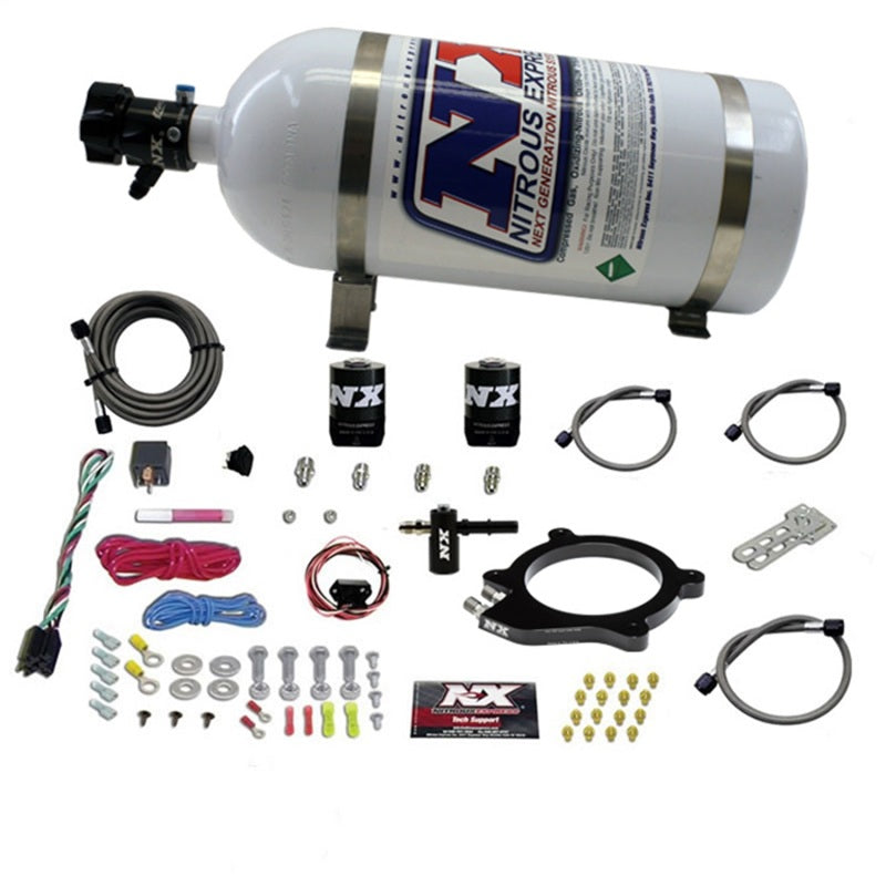 Nitrous Express Chevrolet Corvette/Camaro LT4 Supercharged 6.2L Nitrous Plate System w/10lb Bottle 20961-10 20961-10 Photo - Primary