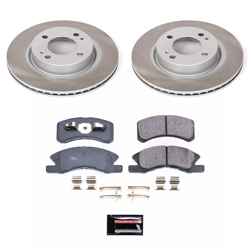 PowerStop Power Stop 17-20 Mitsubishi Mirage G4 Front Semi-Coated Rotor Kit SC7894 SC7894 Photo - Primary