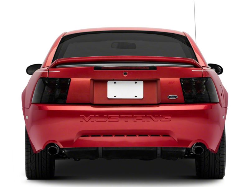 Raxiom 99-04 Ford Mustang Axial Series Altezza Style Tail Lights- Blk Housing (Smoked Lens) 413422 413422 Photo - Close Up