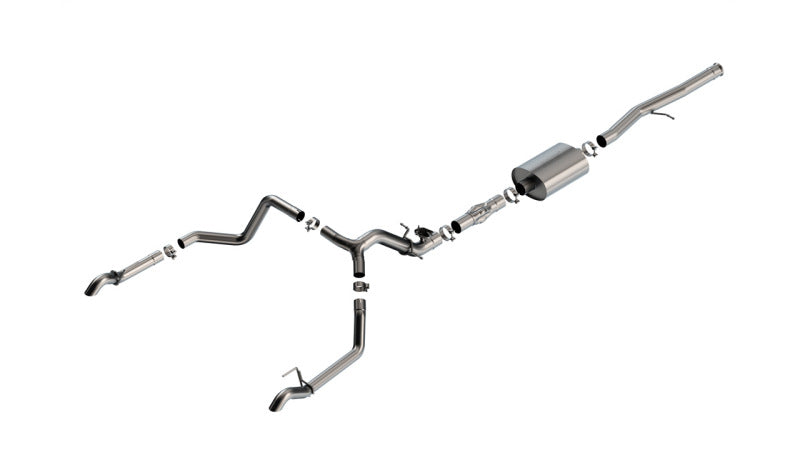 Borla 2024 Chevrolet/GMC 1500 ZR2 & AT4X 6.2L V8 4WD 4DR ATAK Catback Exhaust w/ Turndown Tips 141004 141004 Photo - Primary