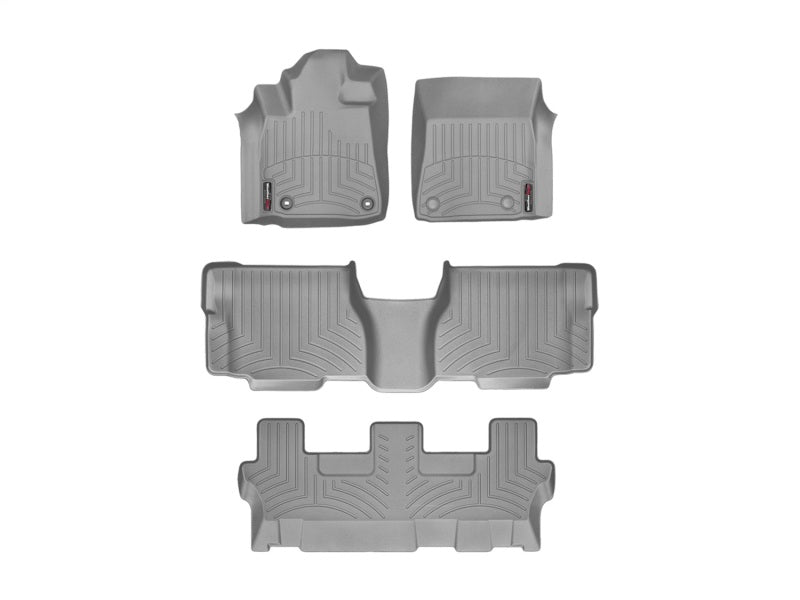 WeatherTech WT FloorLiner - Rear - Grey Floor Mats Floor Mats - Rubber main image