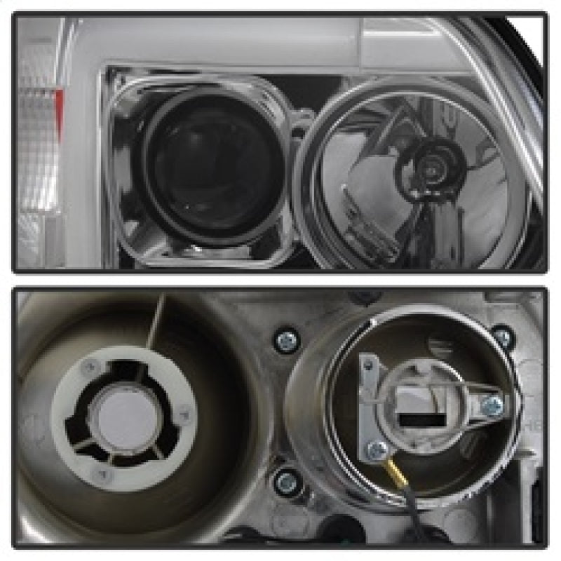 Spyder 97-03 Ford F-150 (After 6/1997) V2 Proj Headlights DRL LED - Chrm (PRO-YD-FF15097V2-LB-C) 5084644 5084644 Photo - Unmounted