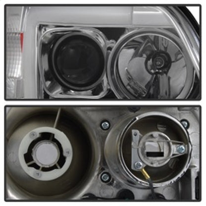Spyder 97-03 Ford F-150 (After 6/1997) V2 Proj Headlights DRL LED - Chrm (PRO-YD-FF15097V2-LB-C) 5084644 5084644 Photo - Unmounted