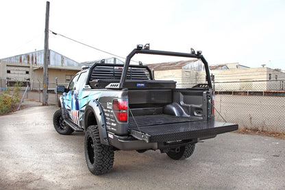 Dee Zee Deezee 17-23 Ford SuperDuty Tailgate Protector Full Black-Tread DZ4103B DZ4103B Photo - Mounted