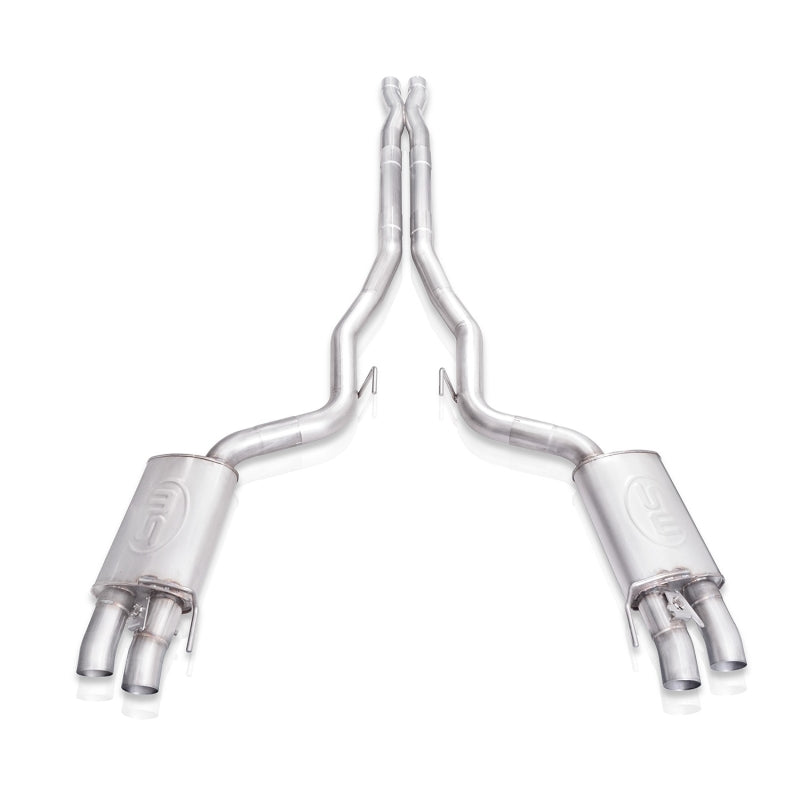 Stainless Works 2015+ Ford Shelby GT350 Redline Performance Connect X-Pipe Catback Exhaust w/Valves GT350CBXPCR GT350CBXPCR Photo - Primary
