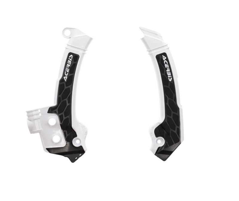Acerbis 23+ Husqvarna FC/FX/ TC/ TXi/ FE/ TE Frame Guards- X-Grip - White/Black 2979601035 2979601035 Photo - Primary