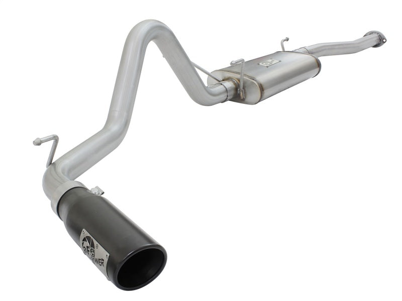aFe MACH Force-Xp 2-1/2in Stainless Steel Cat-Back Exhaust System w/Black 49-46024-B Photo - Primary