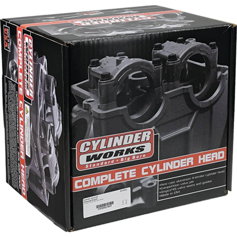 Cylinder Works 04-05 Kawasaki KX 250 F 250cc Cylinder Head Kit CH3002-K01 CH3002-K01 Photo - Primary